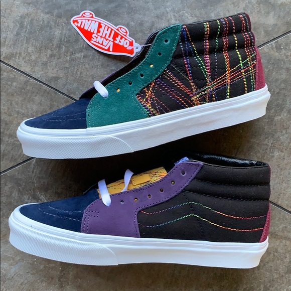 VANS SK8-Hi (Frenzy) Dark Rainbow WMNS - Picture 13 of 16